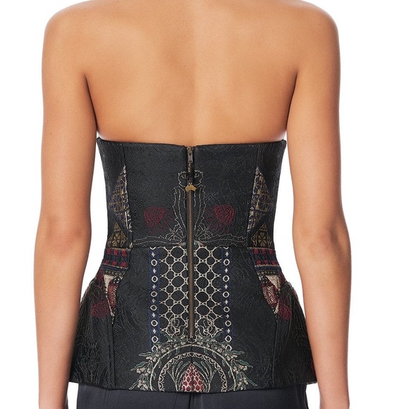 💥HP💥 Camilla Corset With Powermesh Insert Botanical Chronicles NWT - Picture 4 of 14